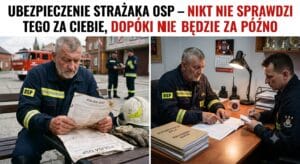 Ubezpieczenie strażaka OSP - strażacy OSP podczas akcji i dokumentacji zgłoszenia szkody